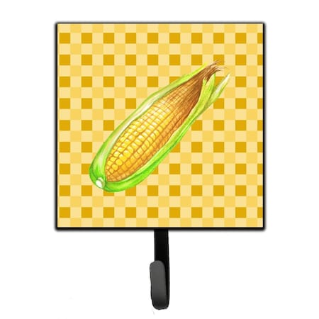Jensendistributionservices Corn on Basketweave Leash or Key Holder MI1713135